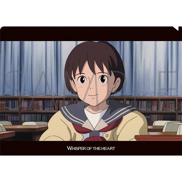 A4透明文件夾 心之谷 在圖書館的雯