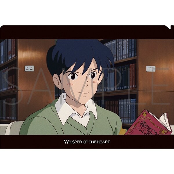 A4透明文件夾 心之谷 在圖書館的聖司