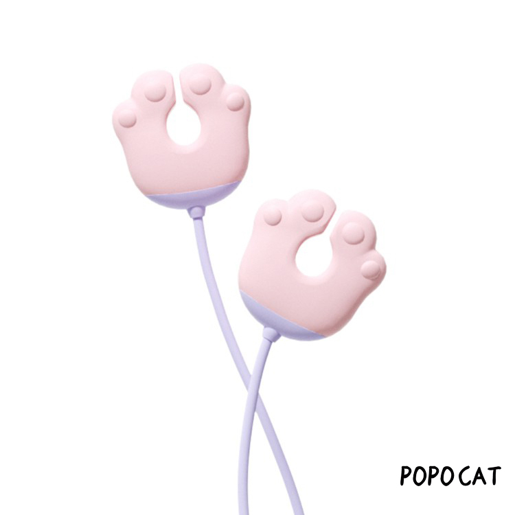 popocat 配件 貓掌震動乳夾