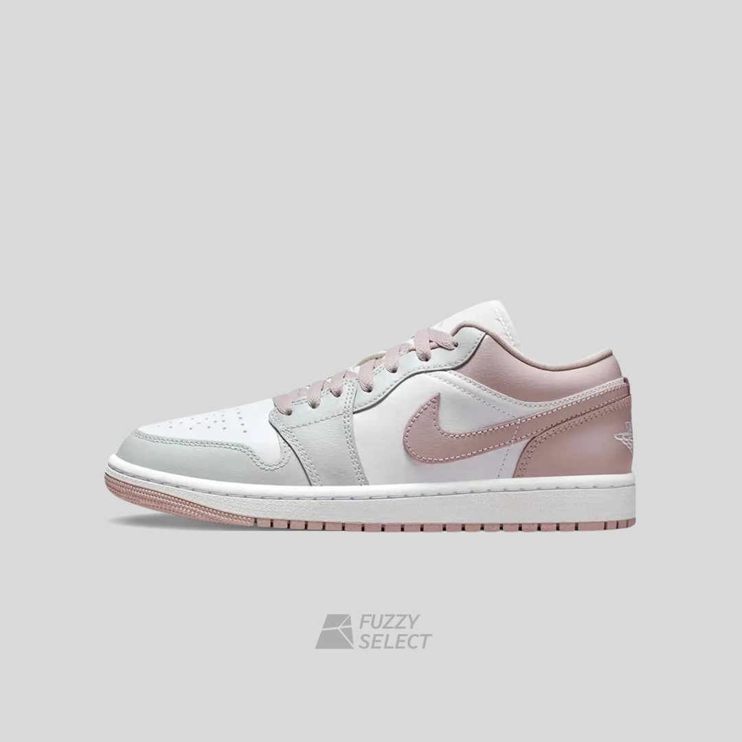 【逢甲FUZZY】W Air Jordan 1 Low "Grey Particle Rose" 灰粉 DC0774-606