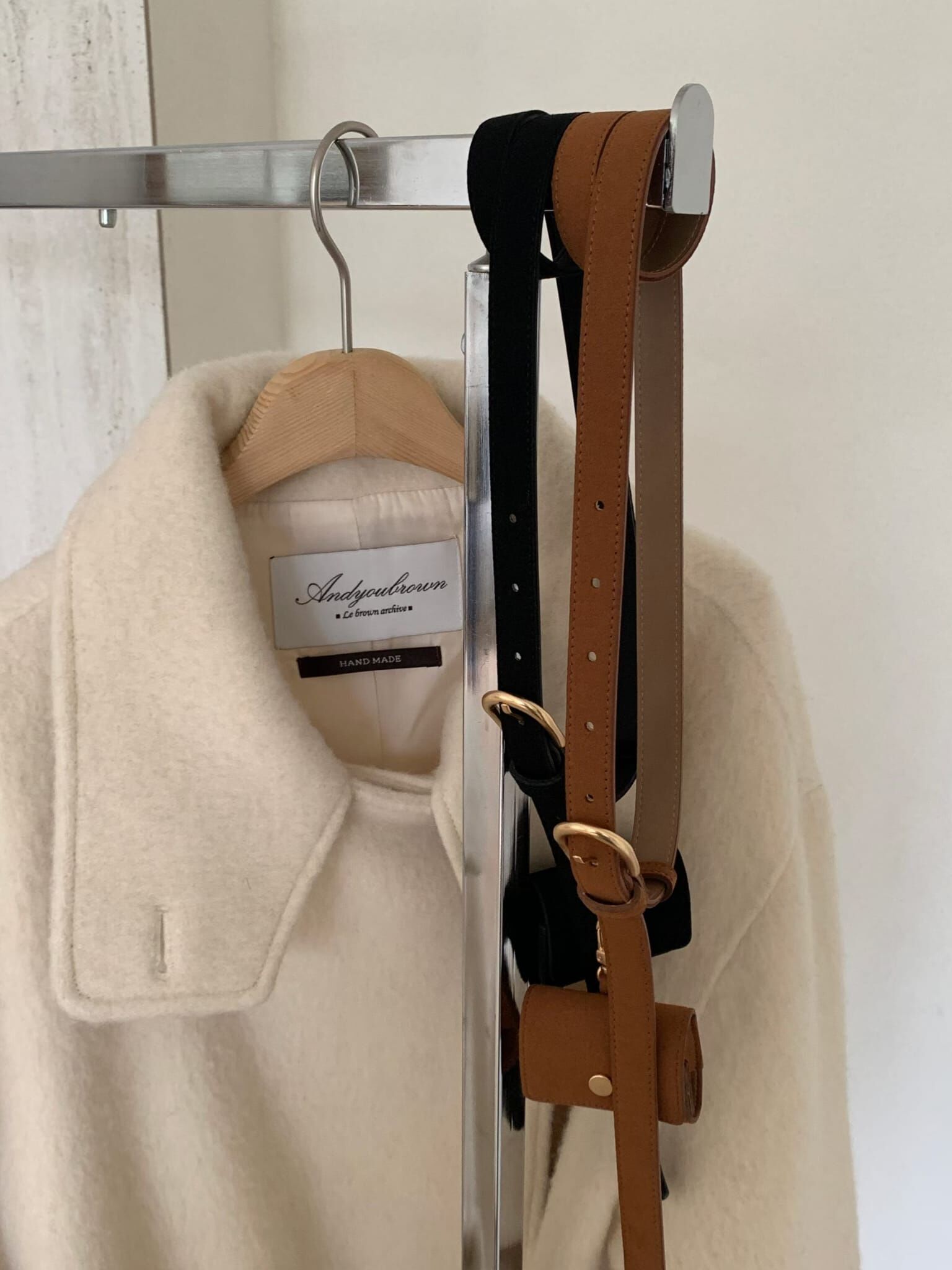 AY5204 小腰包麂皮皮帶 *特價* (充值購物金不適用)