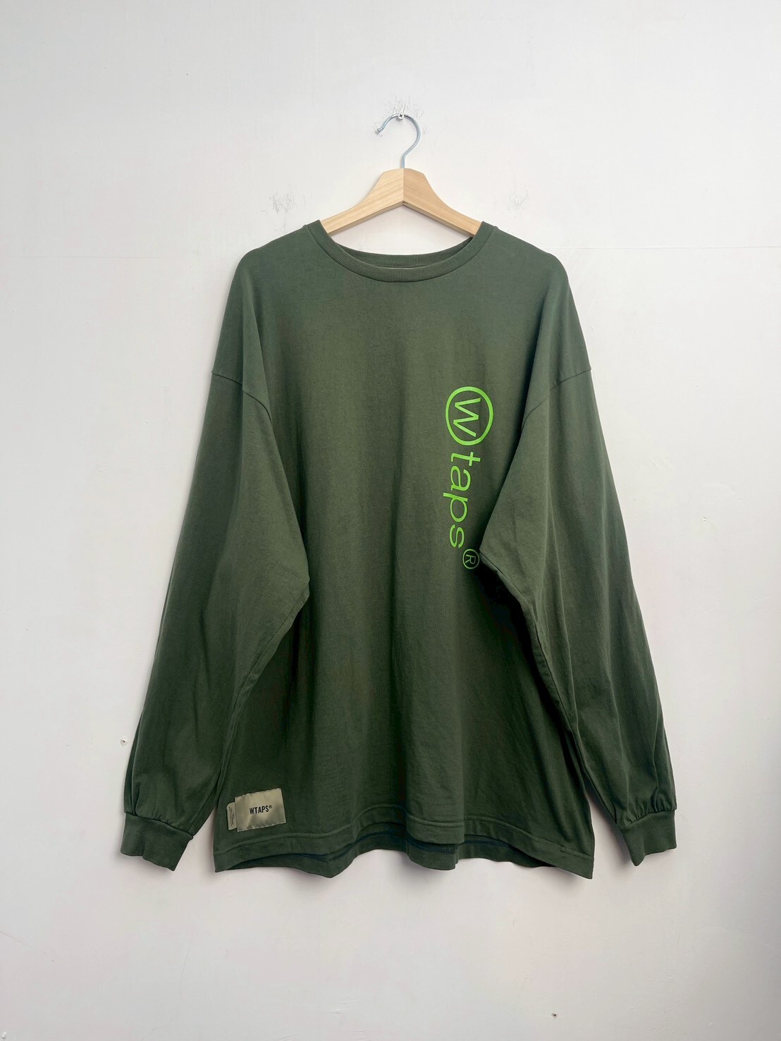 WTAPS 24AW DOT SIGHT/LS/COTTON TEE SIZE 3