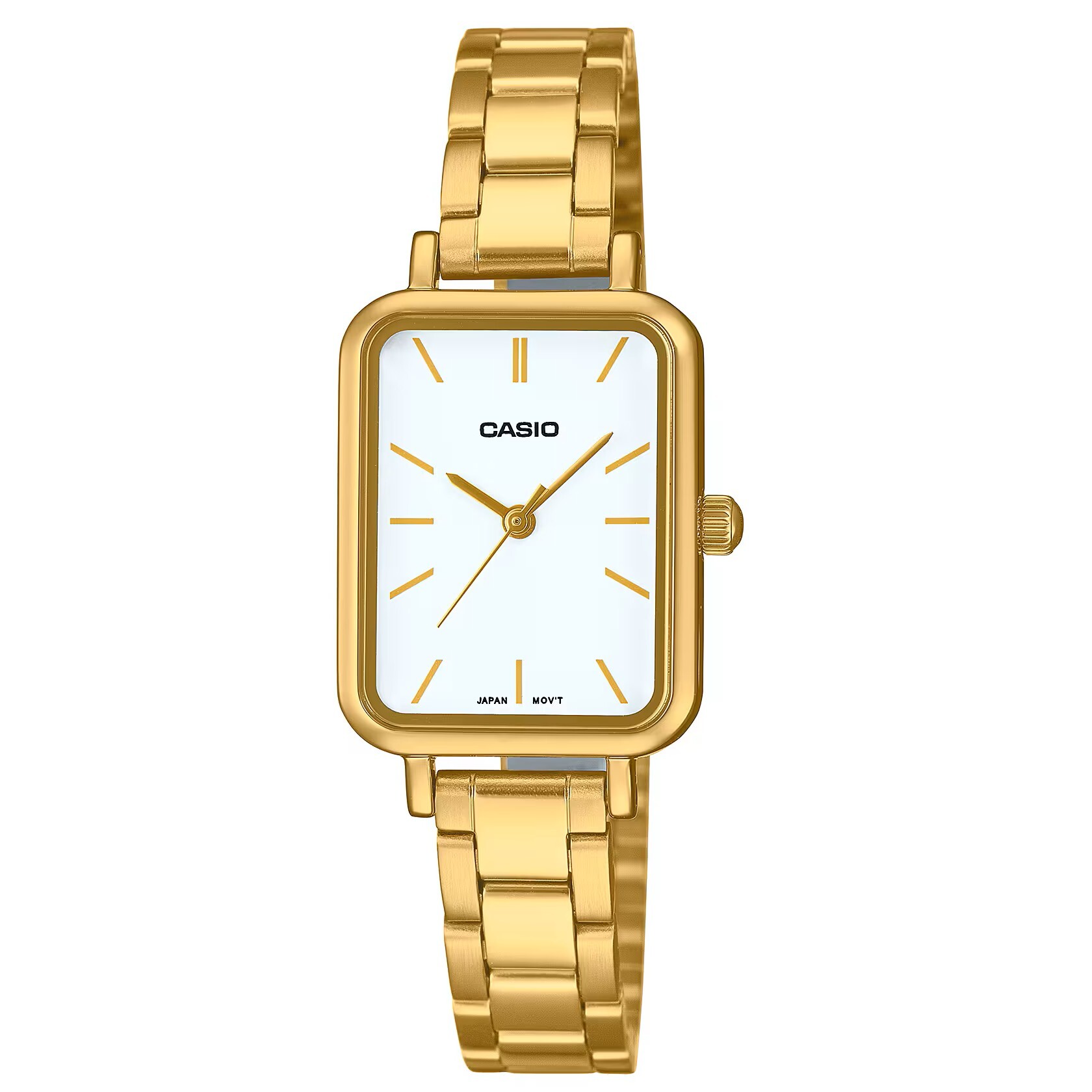 【CASIO 卡西歐】 經典方錶 復古 高貴 金色 銀色 電子錶 LTP-V009G-7E / LTP-V009D-7E