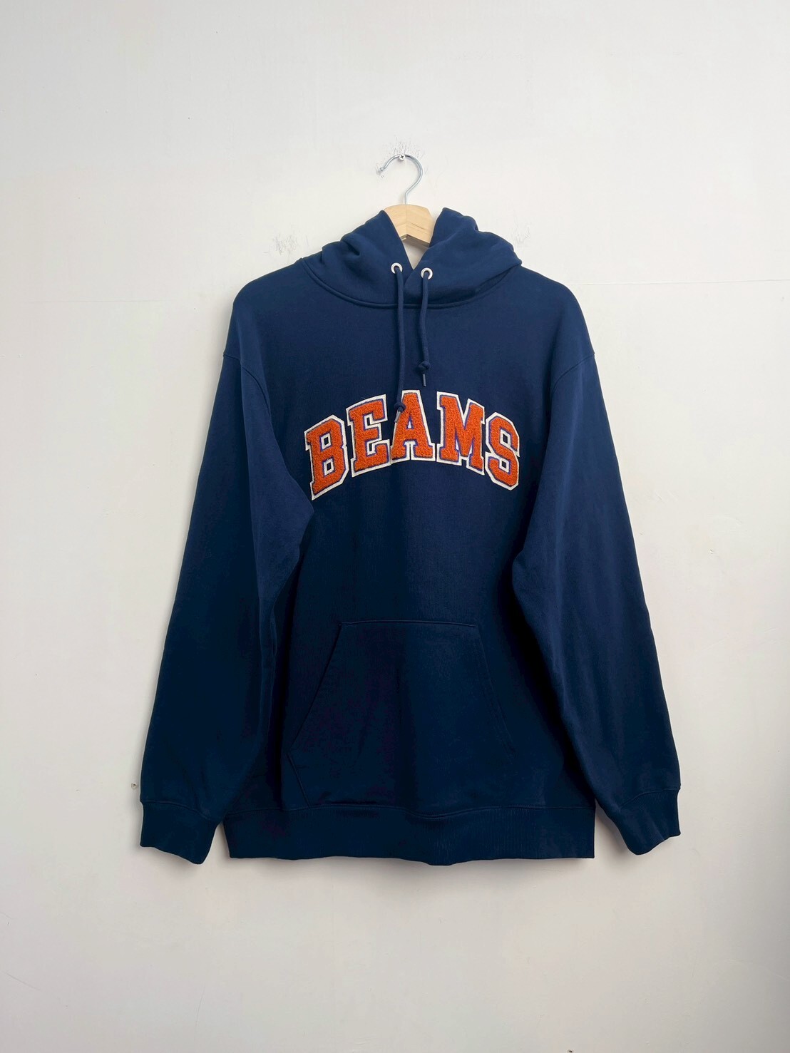 BEAMS LOGO HOODIE SIZE XL