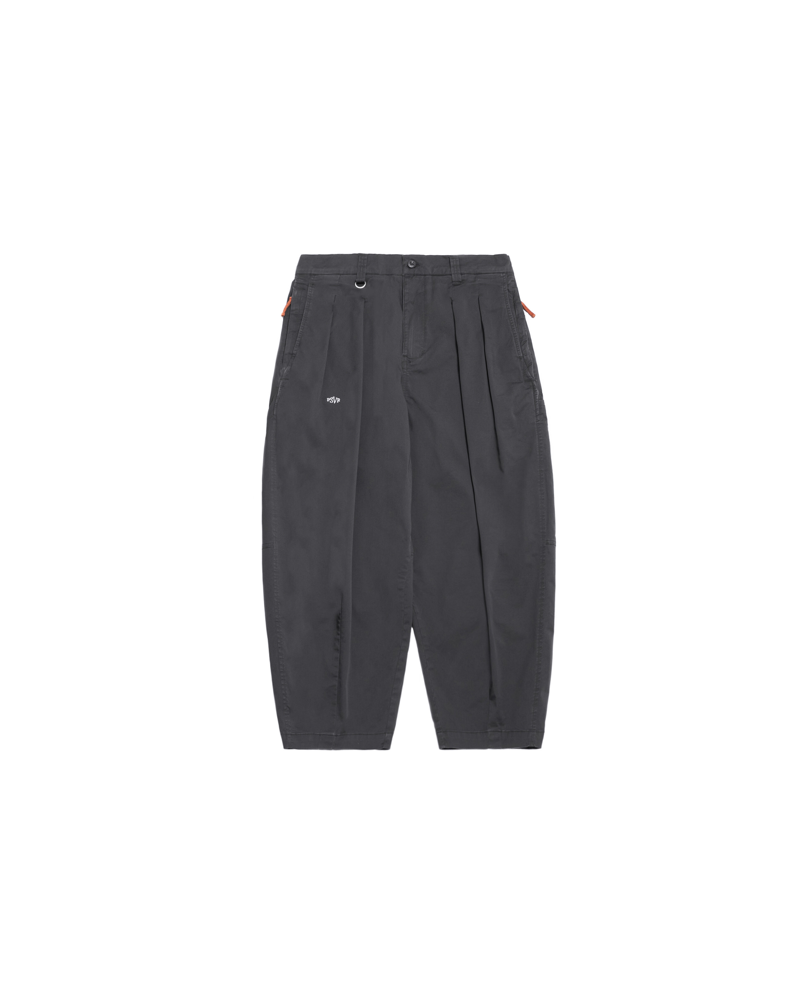PERSEVERE BALLOON-FIT TAPERED PANTS - BLACK NAVY / CHAR