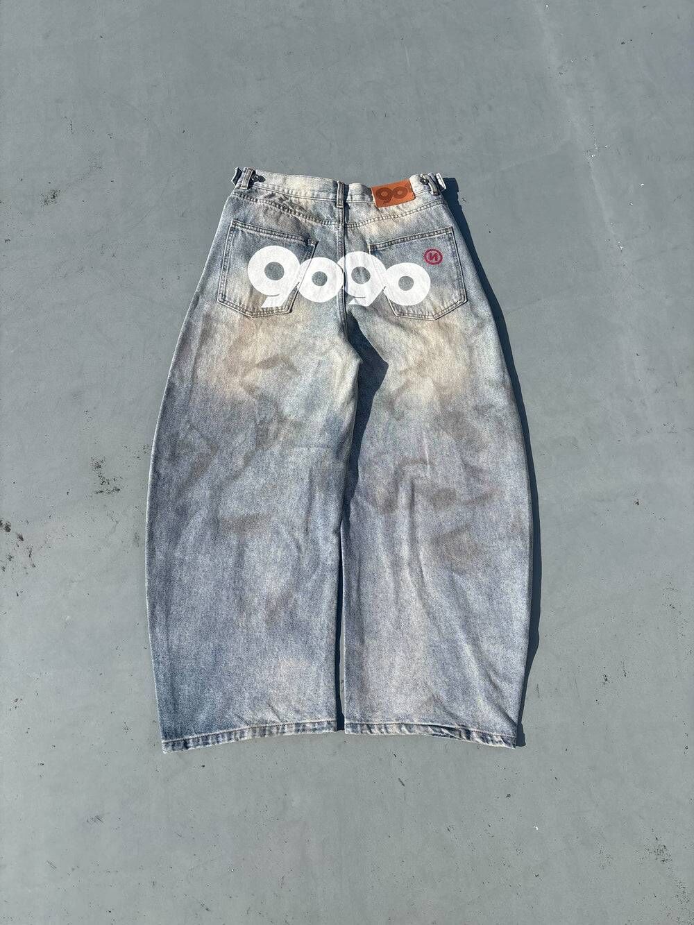 【9090】0207 發售 9090 OG Logo Painted Denim Pants