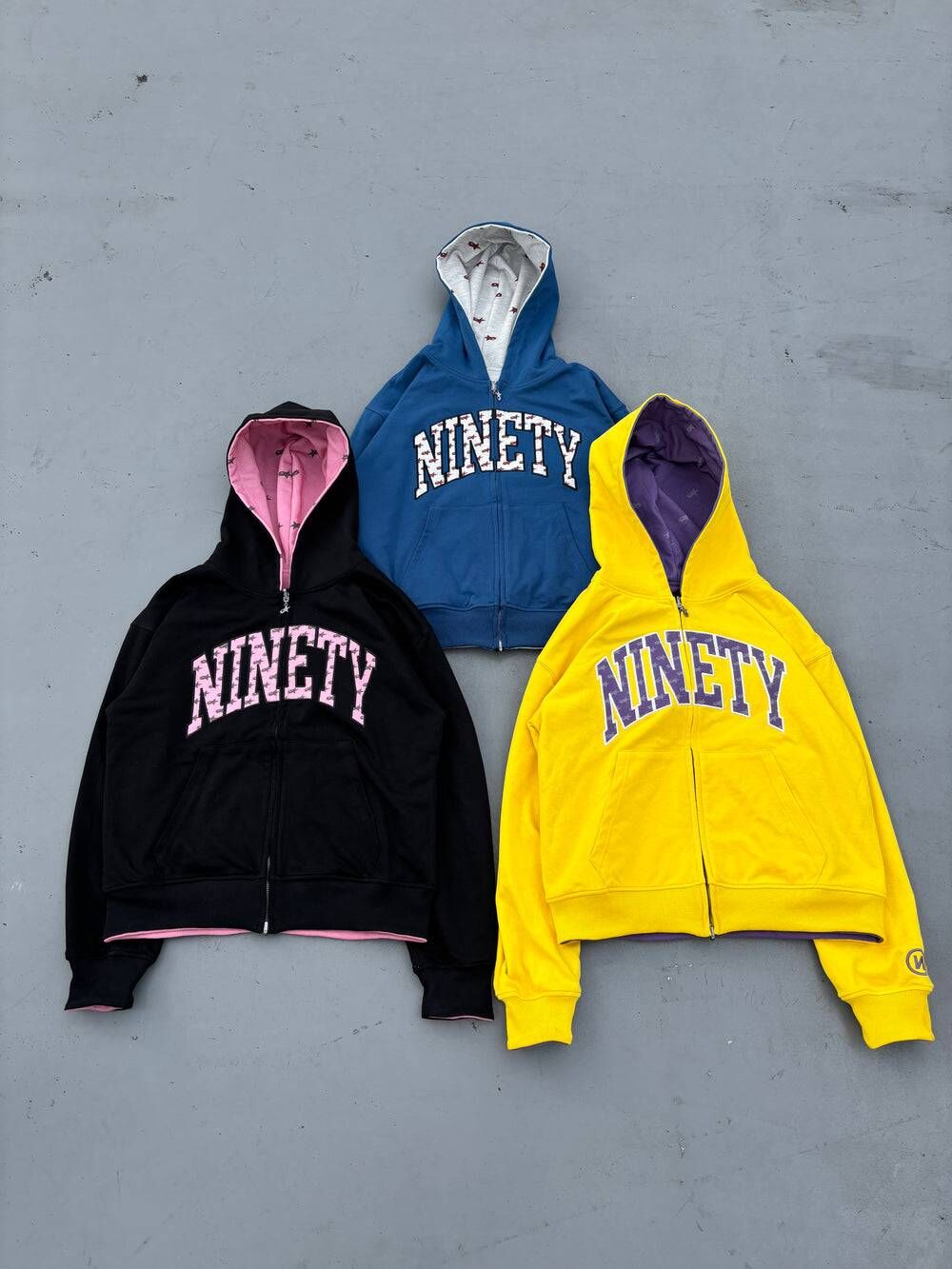 【9090】0207 發售 Star Logo Reversible Zip Hoodie (雙面穿)