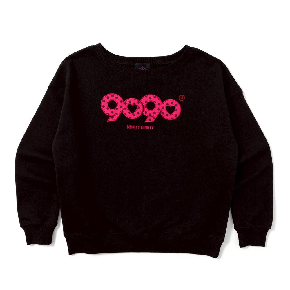 【9090 girl】0207 發售 OG Logo Valentine Off-Shoulder Sweat