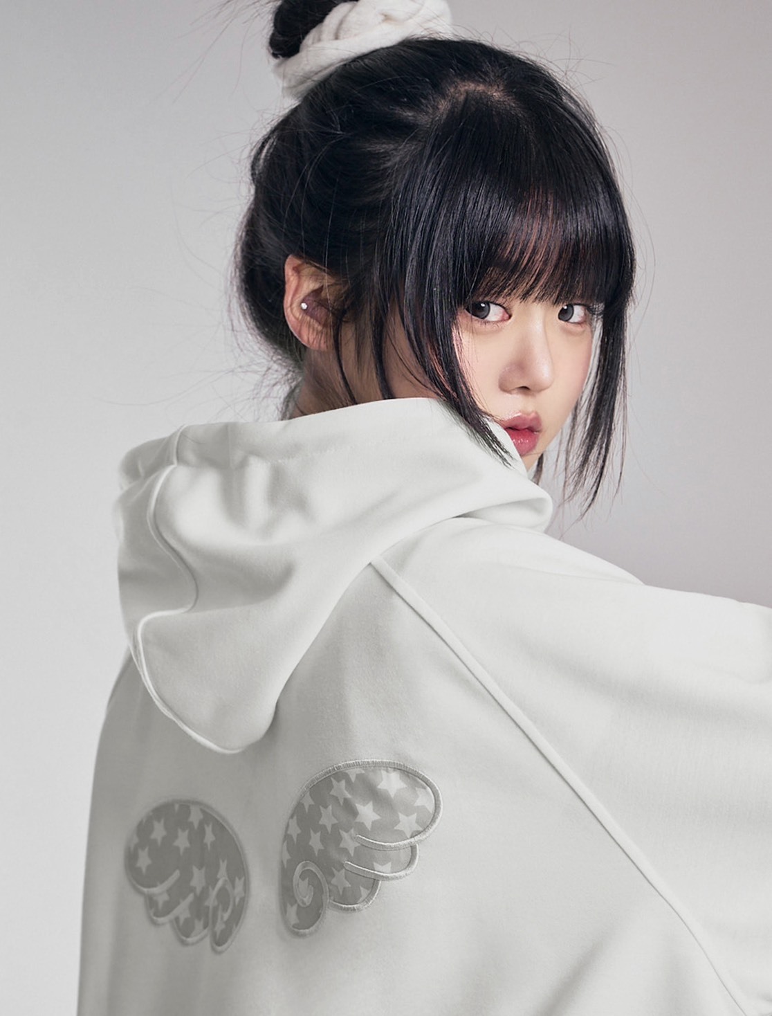 LOOXP 翅膀連帽外套 棉外套 連帽外套 休閒外套 套裝