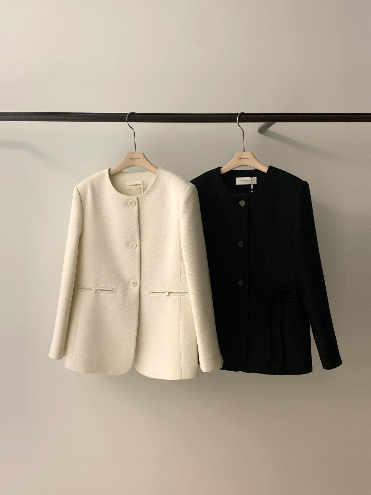 AY5513 小圓領寬鬆外套 *特價* (充值購物金不適用)