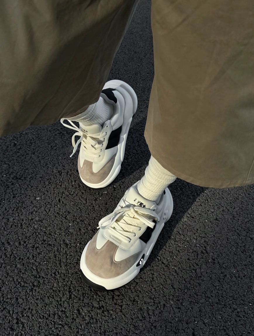 2YE+ Chubby series CNY 墩墩鞋 厚底 黑白灰 XM24FW01H