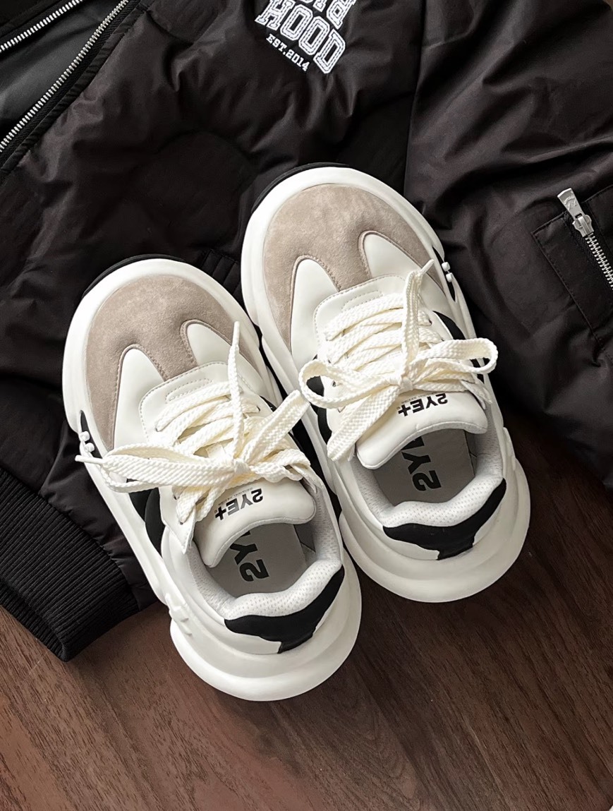 2YE+ Chubby series CNY 墩墩鞋 厚底 黑白灰 XM24FW01H