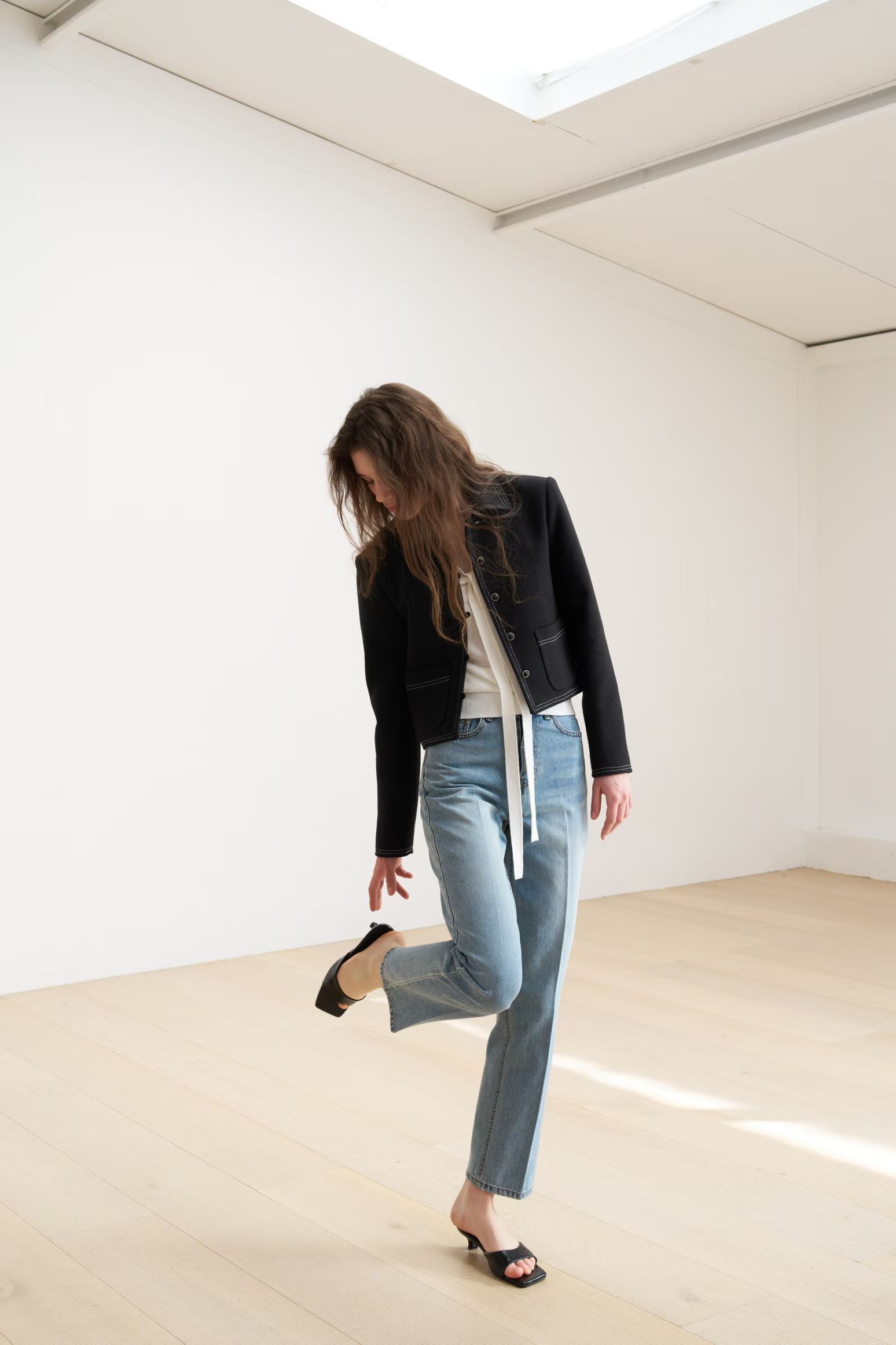 AY5515 明線法式外套 *特價* (充值購物金不適用)