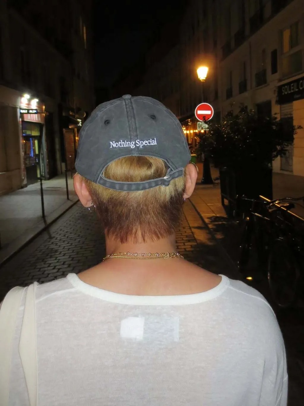 Nothing Special｜No Photo Cap (Washed Black)