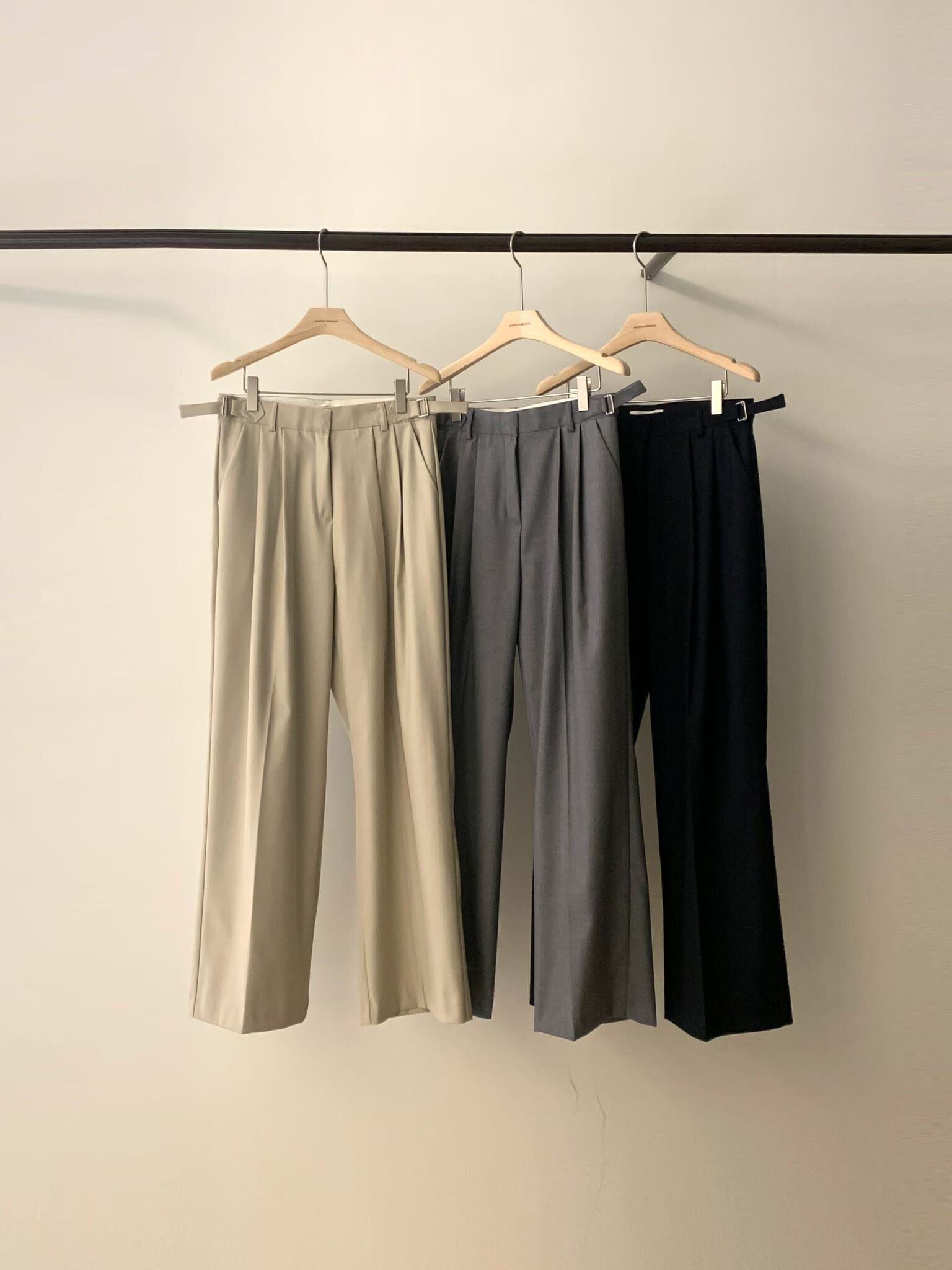 AY5525 雙側扣直筒西褲 *特價* (充值購物金不適用)