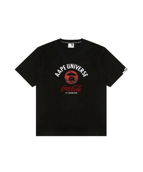 【AAPE】 AAPE X COCA-COLA LOGO TEE