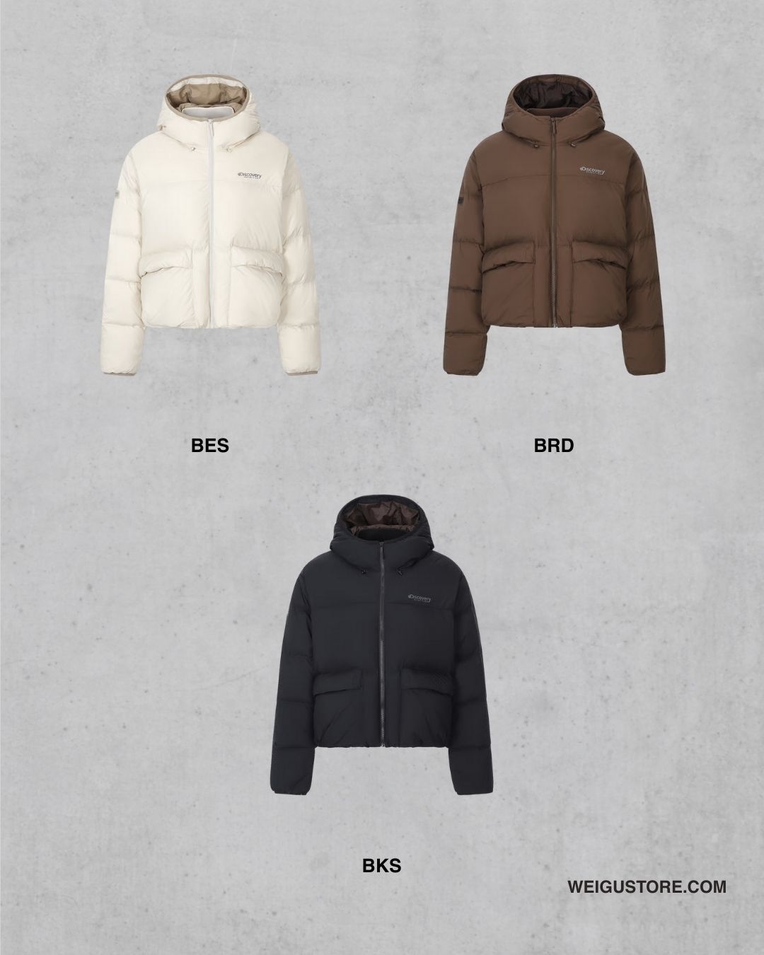 限時特價【預購】Discovery 女款短版 鴨絨連帽外套 DWDJ9P056