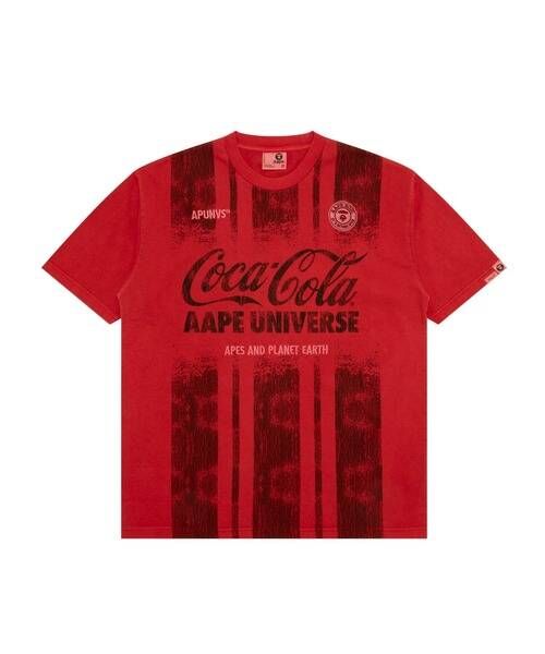 【AAPE】 AAPE X COCA-COLA FOOTBALL JERSEY