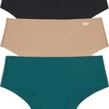 [S] DKNY CUT ANYHERE HIPSTER 3 PACK, DK5028BP3-BLACKGLOWPALM (SD1635)