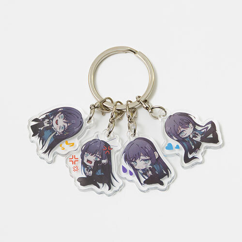 Ado 5th Anniversary Exhibition "Adotomy" 4-Pin Acrylic Keychain