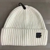 [S] DKNY IVORY D5KH1624-IVY SHAKER STITCH RIB CUFF BEANIE, 732465164576 (SD1639)