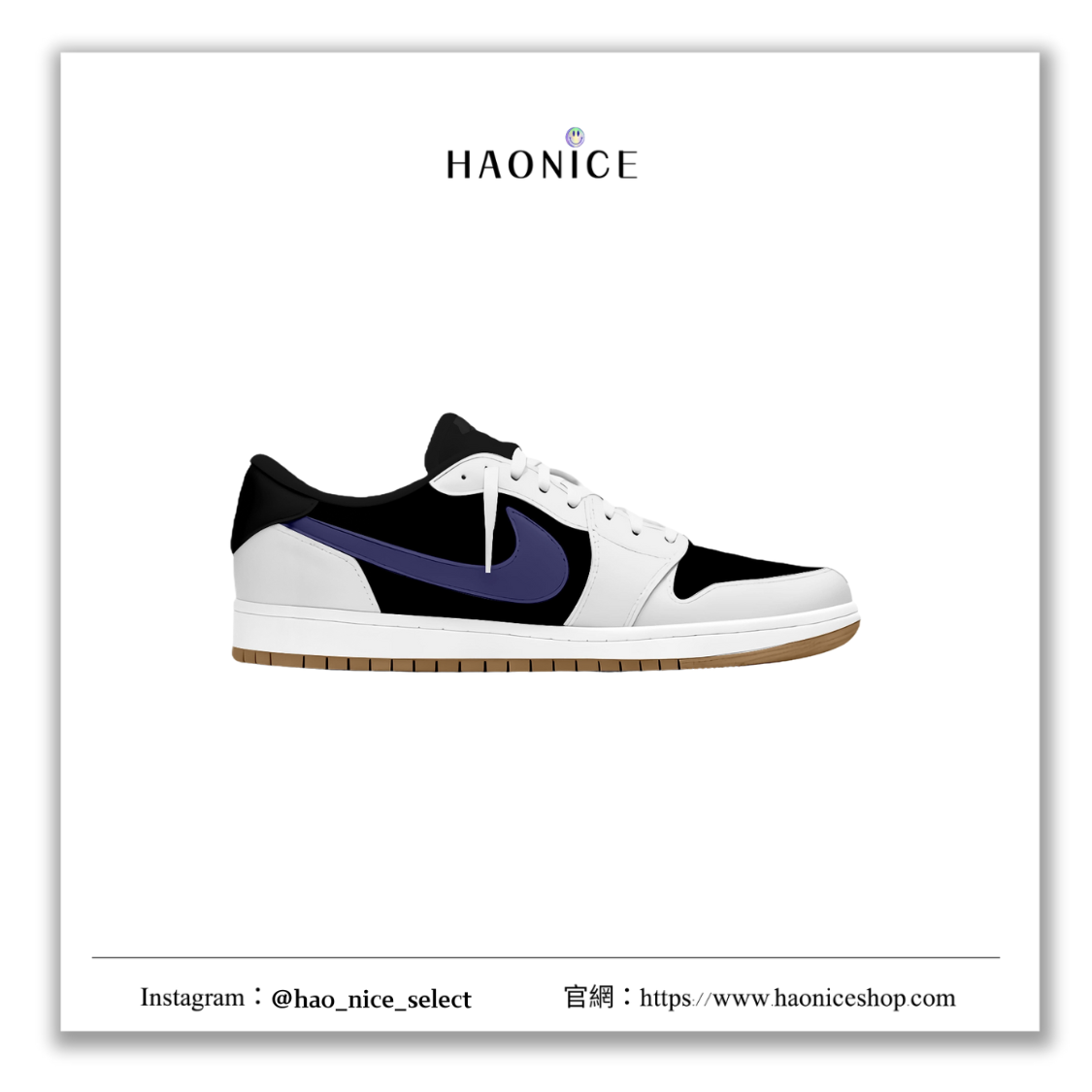 【HAO NICE】惡作劇訂製款🔥Air Jordan 1 x Travis Scott 紫魅閃擊 小幽靈太極☯️倒勾 板鞋 籃球鞋