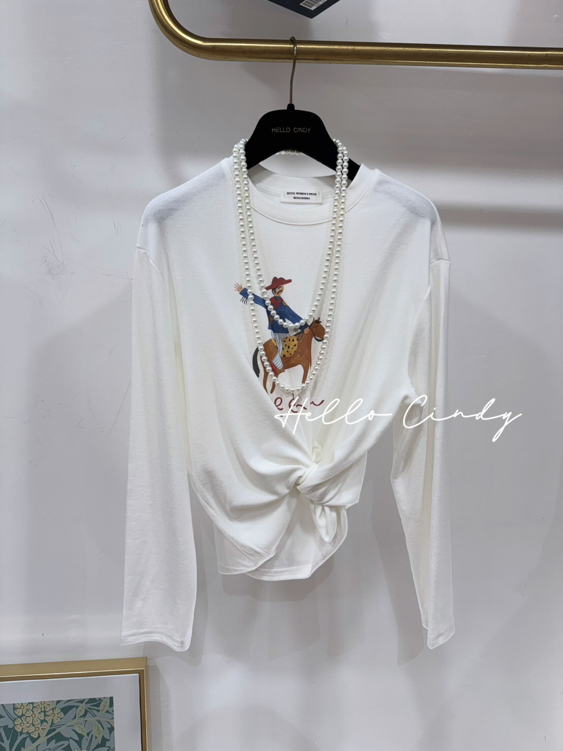 B02008 星星騎士薄棉款長袖上衣
