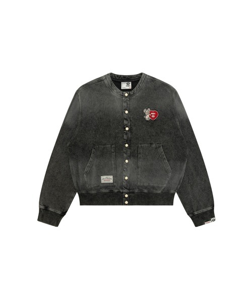 【AAPE女生】 AAPE MAIN SWEAT CARDIGAN
