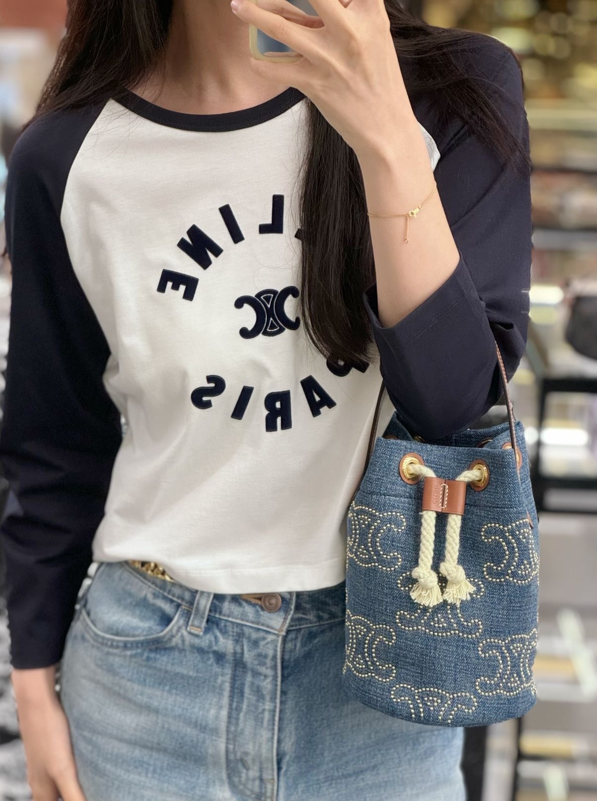 Outlet Celine Small Bucket Bag