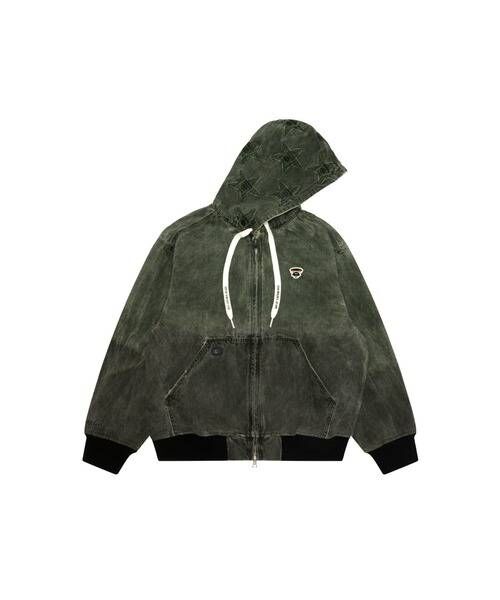 【AAPE】AAPE DENIM HOODIE JACKET