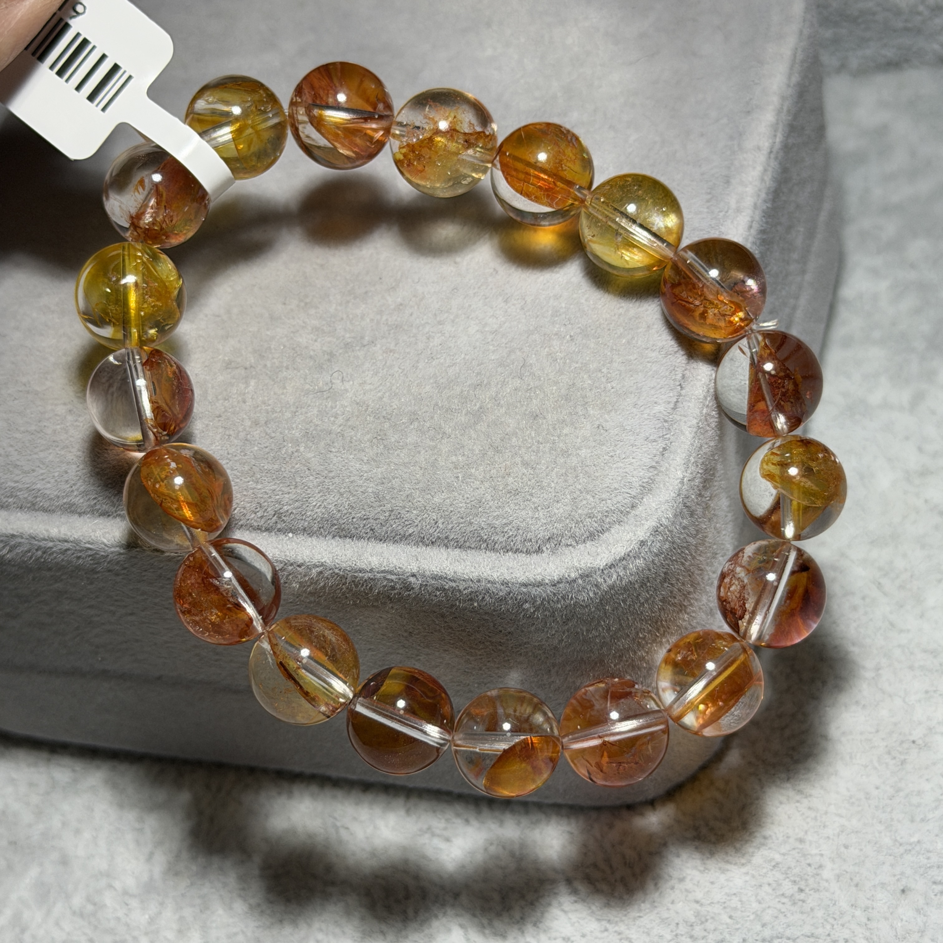 紅黃膠花 10+mm H1519