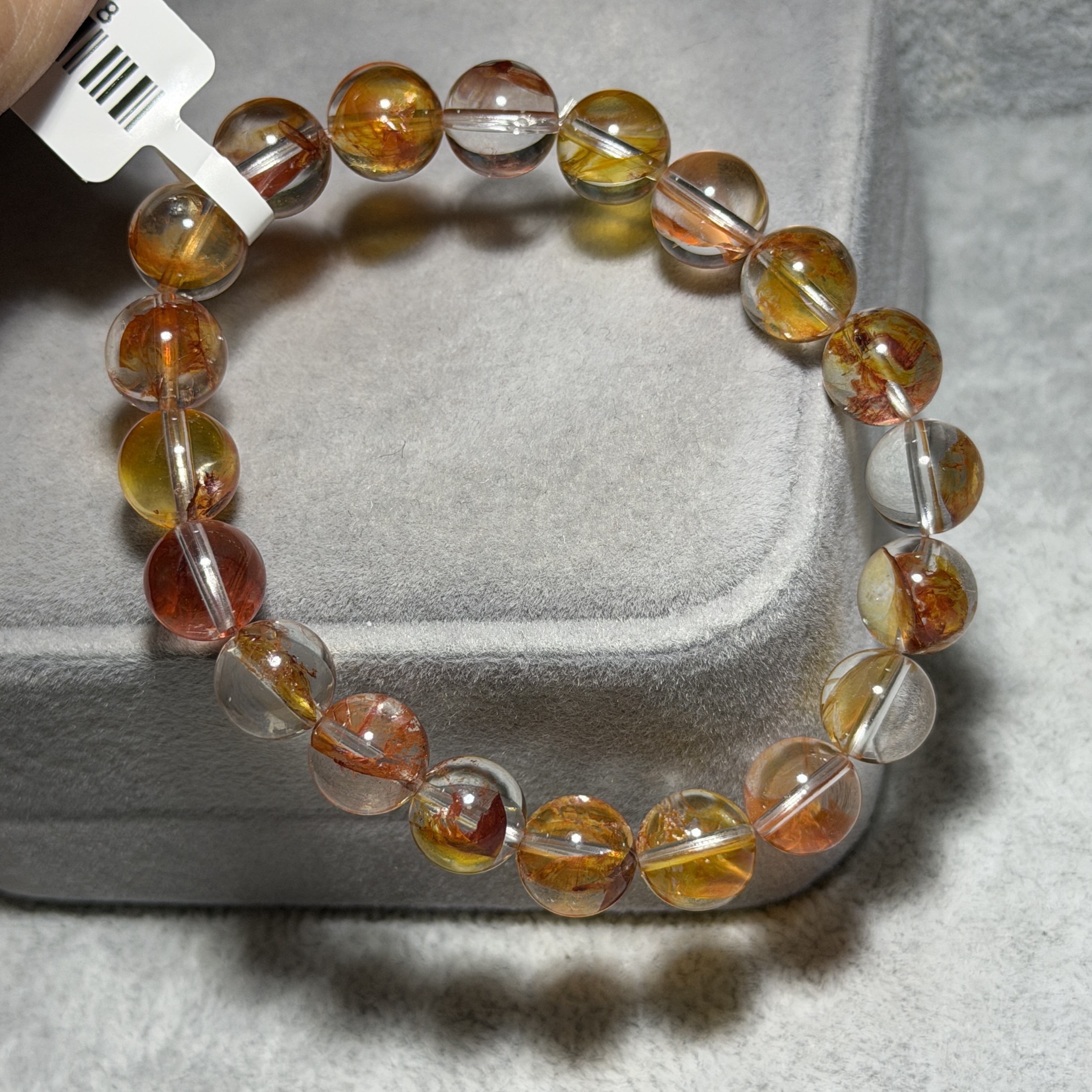 紅黃膠花 9.6+mm H1518