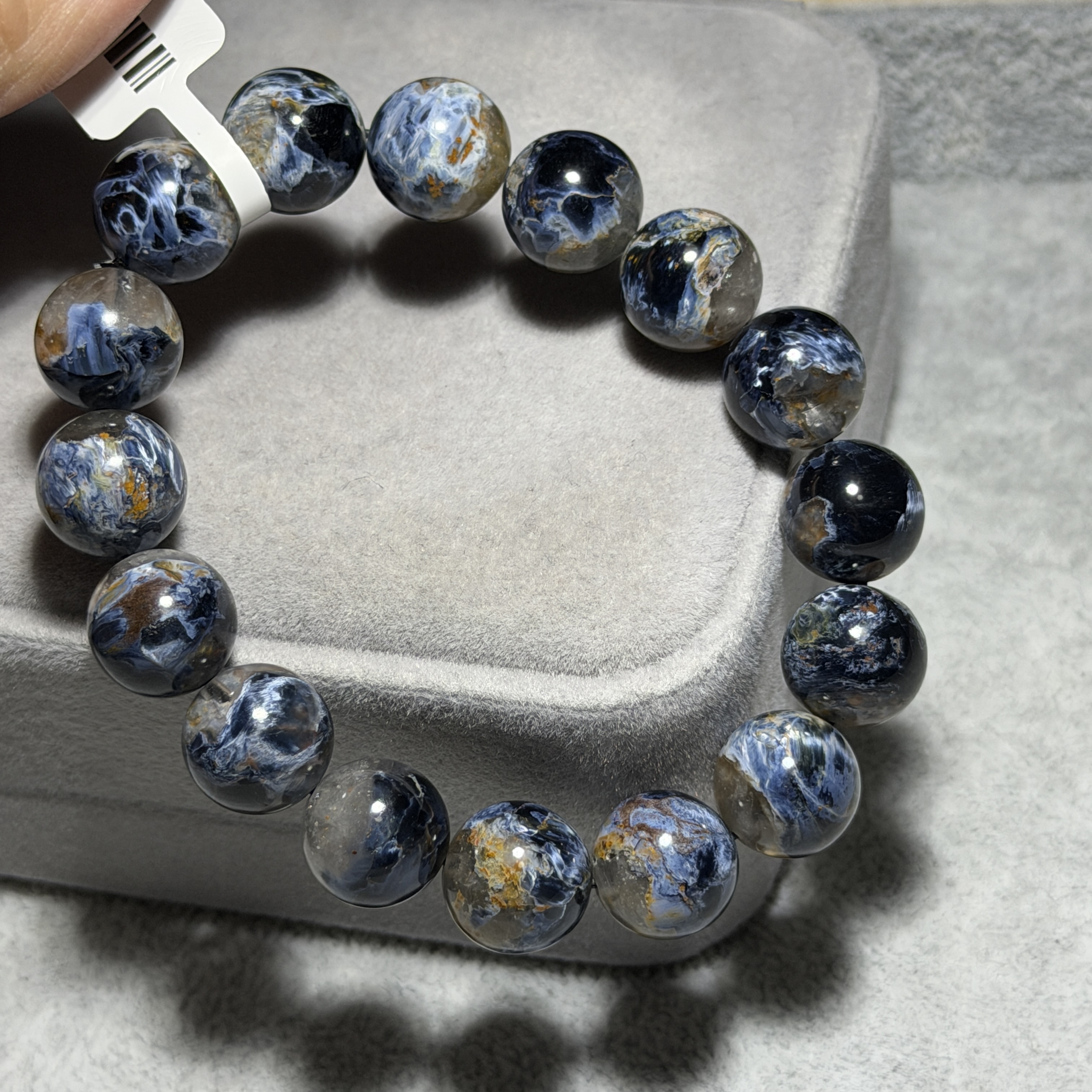 高級玉化藍彼得石 12+mm PP1541