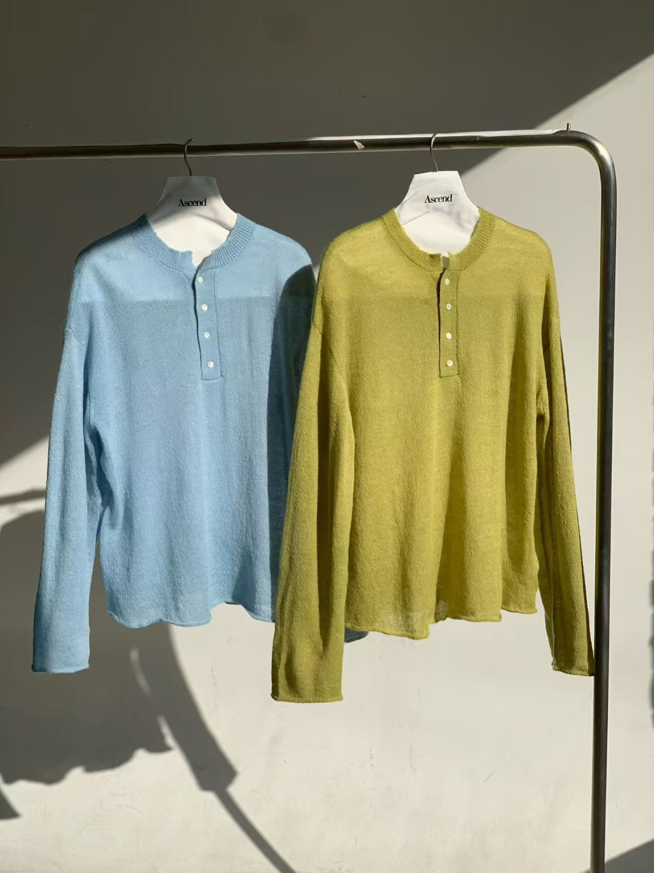 AC5517 亨利領針織衫 *特價* (充值購物金不適用)