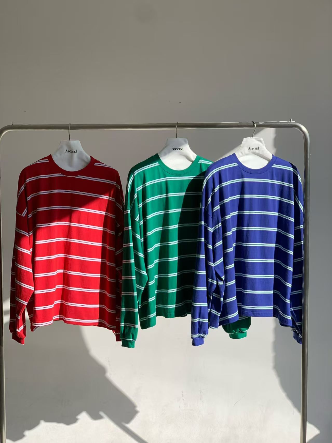 AC5518 大學條紋Tee *特價* (充值購物金不適用)