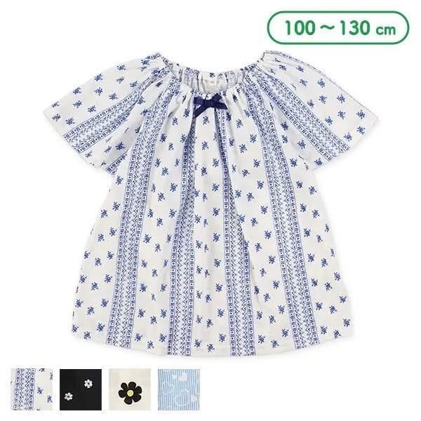 日本🇯🇵蝴蝶結裝飾娃娃裝兒童上衣(120)