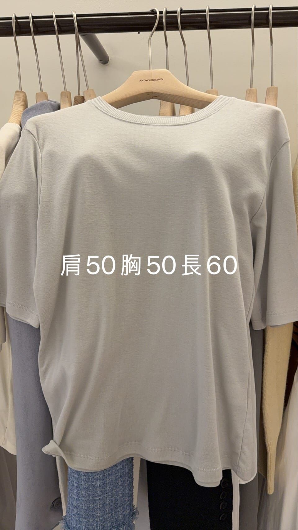 AY5247 簡約短袖Tee *特價* (充值購物金不適用)