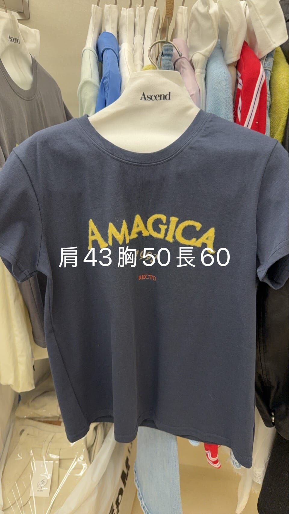 AC5520 字母短袖Tee *特價* (充值購物金不適用)