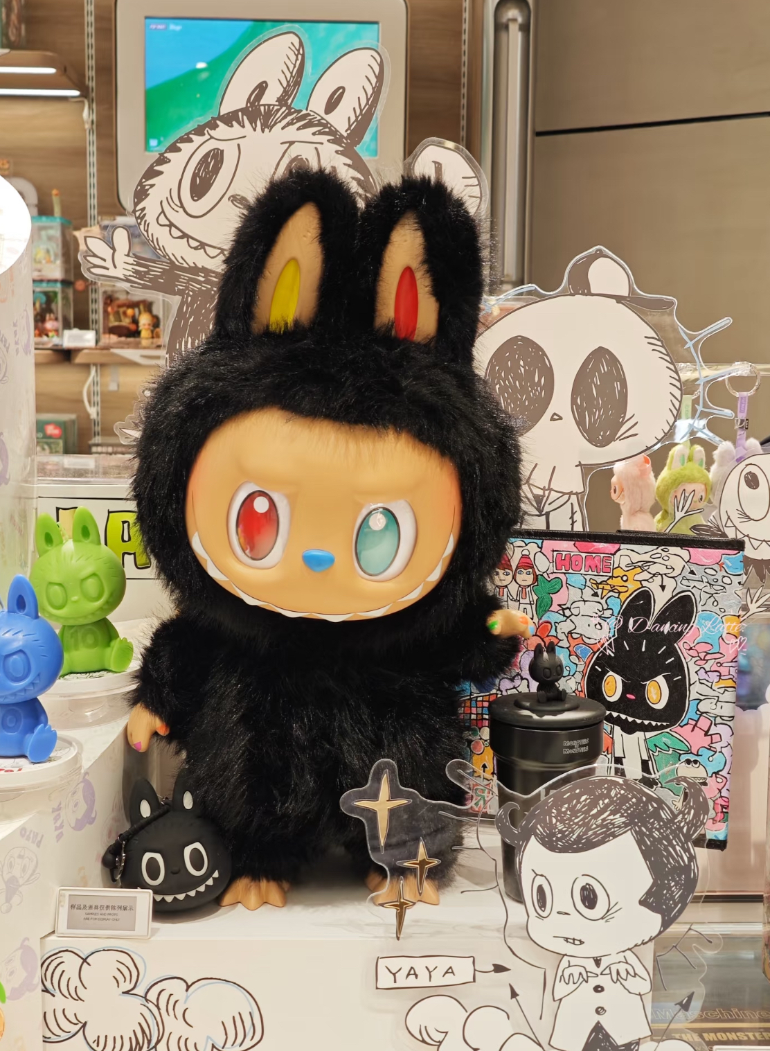 <預購>泡泡瑪特 Labubu Zimomo 十周年系列 搪膠毛絨公仔 58CM