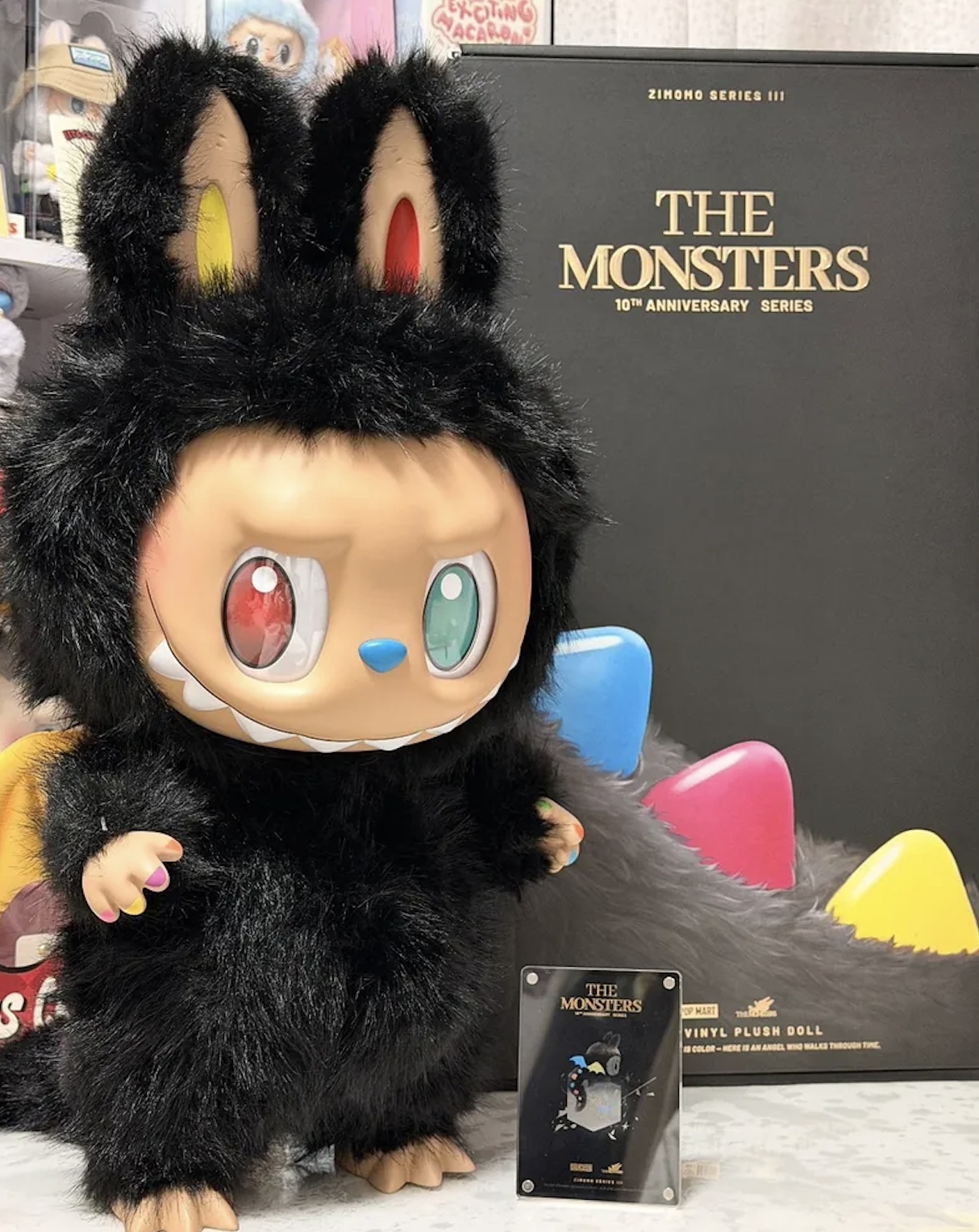 <預購>泡泡瑪特 Labubu Zimomo 十周年系列 搪膠毛絨公仔 58CM