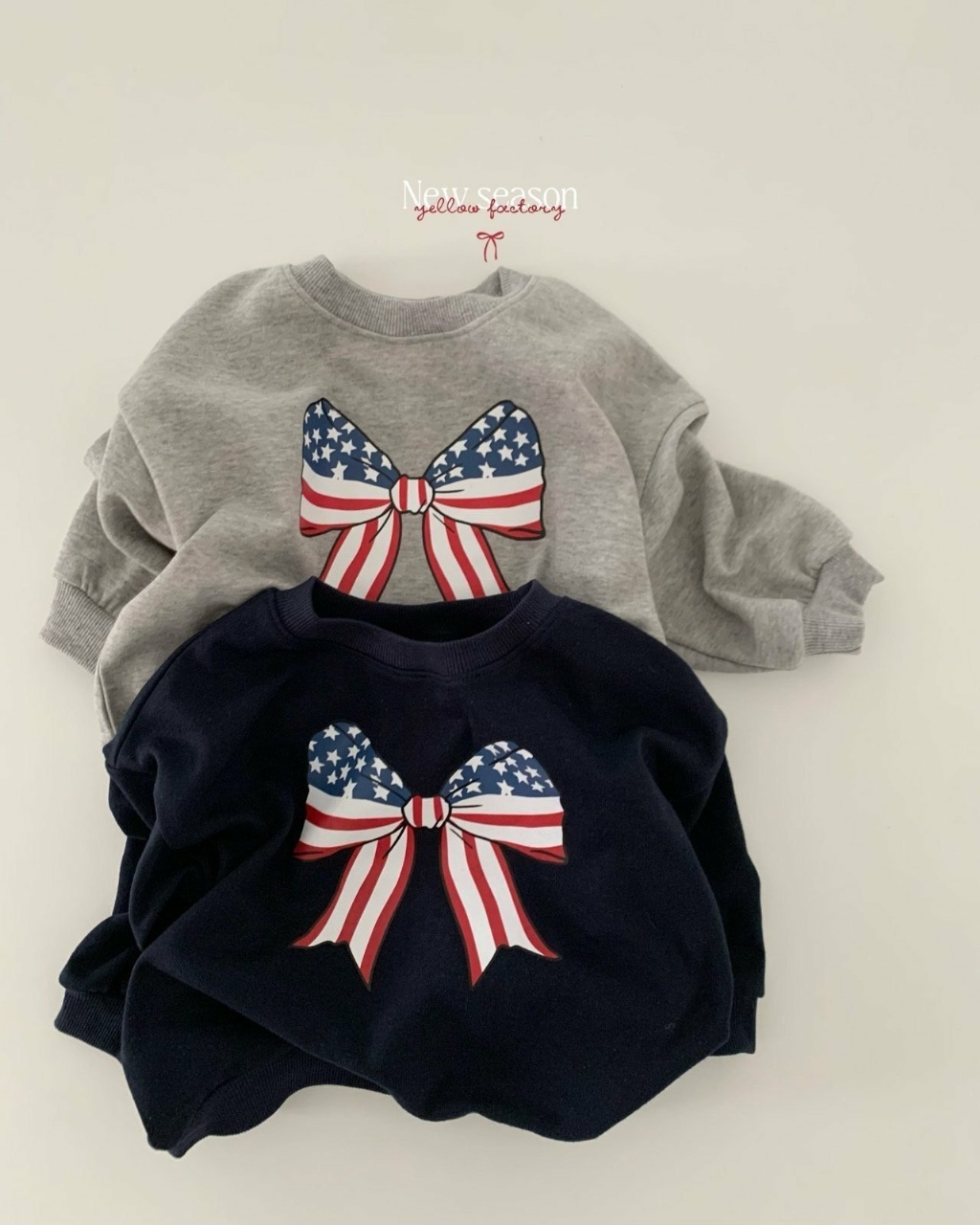 正韓春yellowfactory 星星蝴蝶結上衣