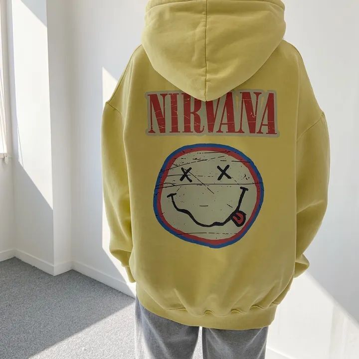 洗水英文字圖案連帽衛衣 US-020T