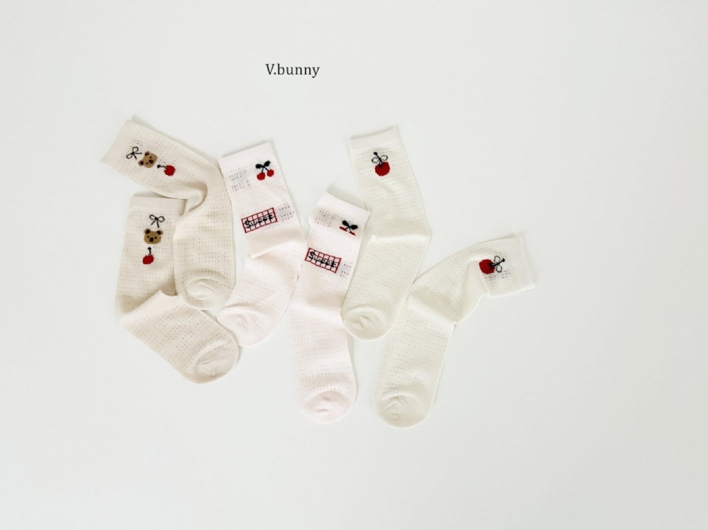正韓春vbunny 櫻桃熊熊襪子組