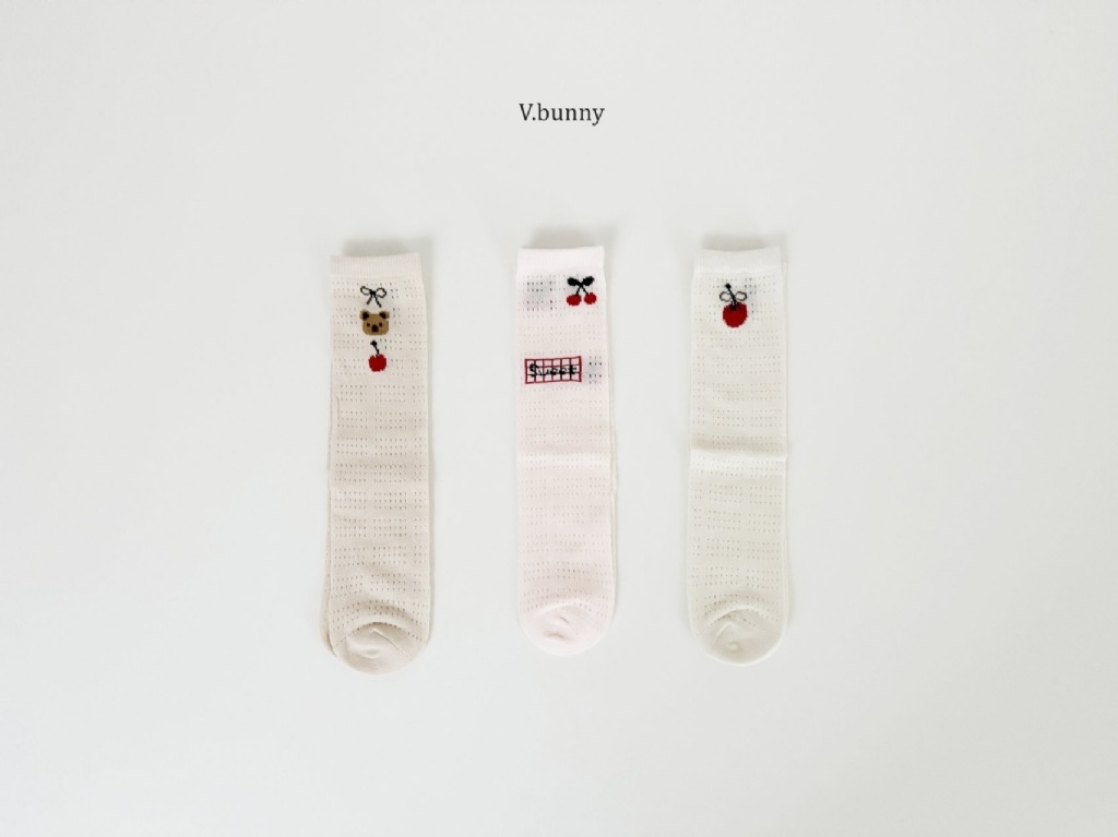 正韓春vbunny 櫻桃熊熊襪子組