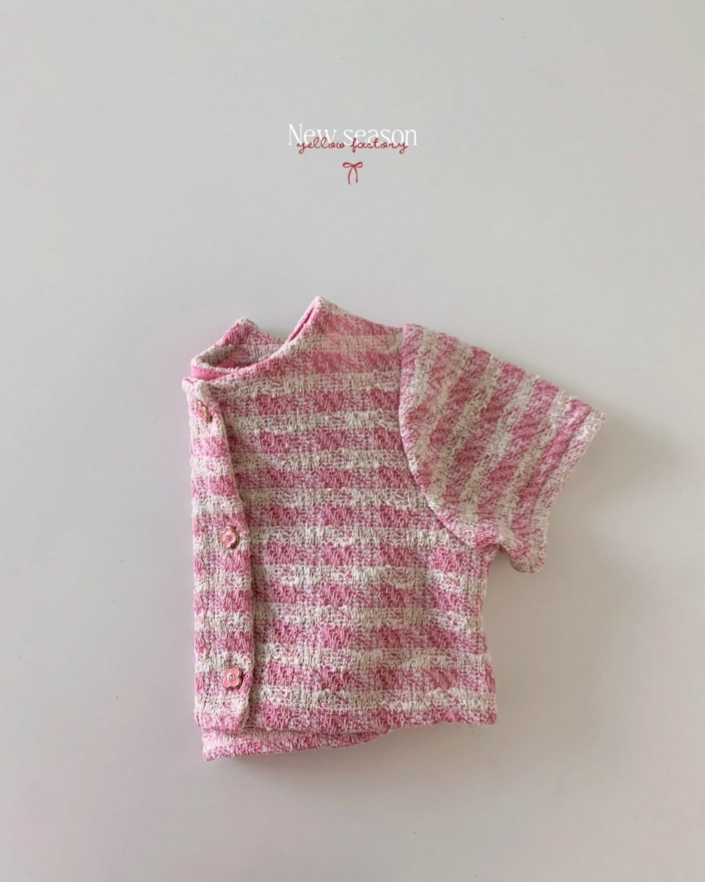 正韓春yellowfactory 小香風格紋外套