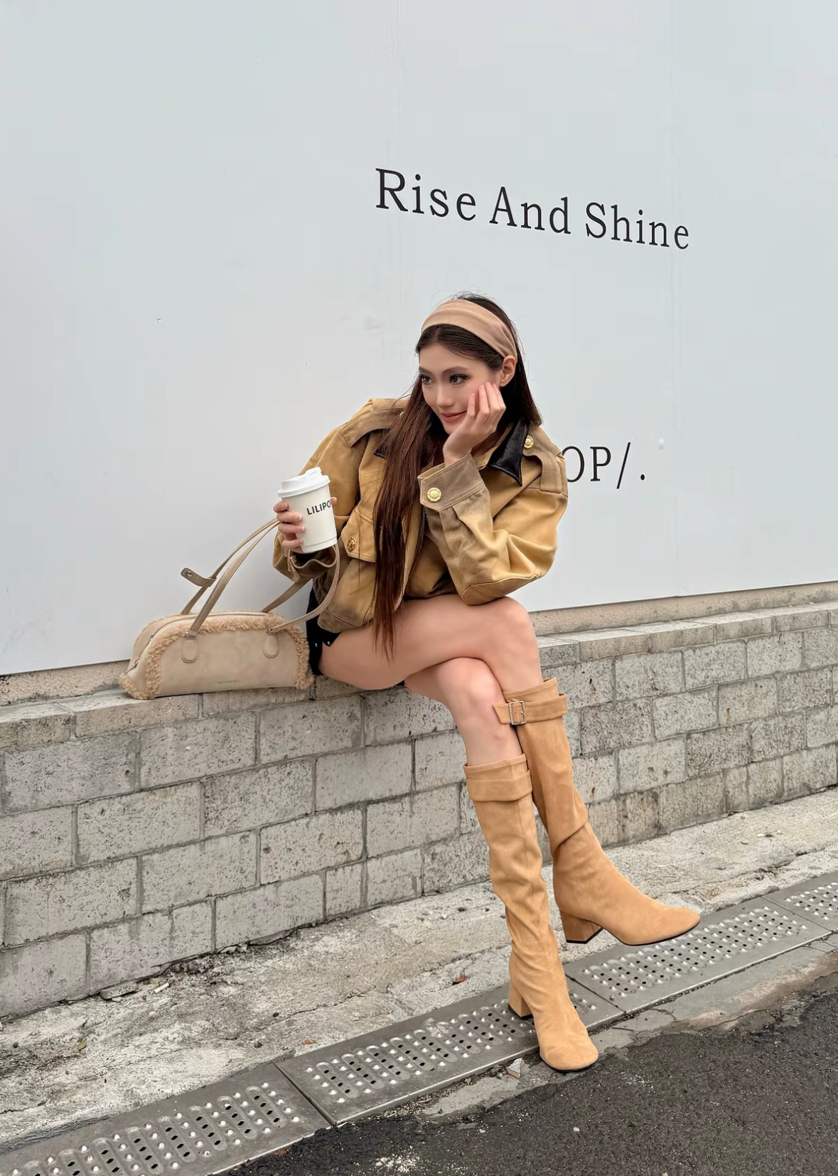 Charles & Keith 小CK 冬季毛絨系列 法棍包 小方包 毛絨 麂皮 手提包 肩背包 腋下包/預購