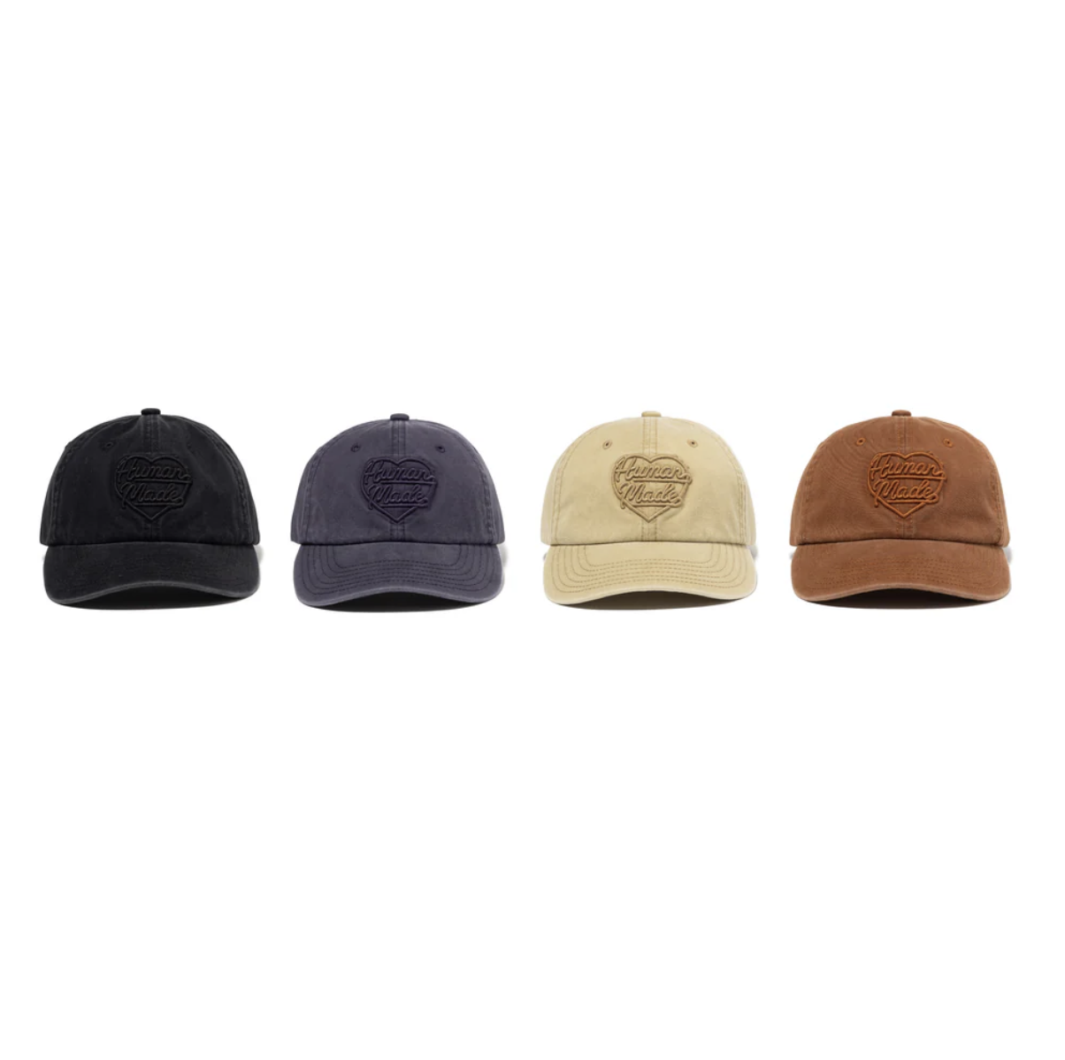 【HUMAN MADE】0207發售 6PANEL TWILL CAP