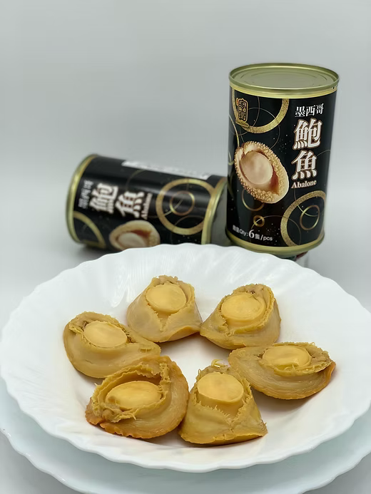 墨西哥罐頭鮑魚 6隻