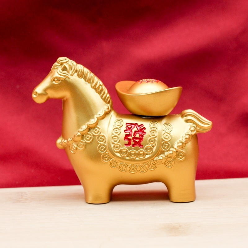 馬上發財元寶轉轉●擺件