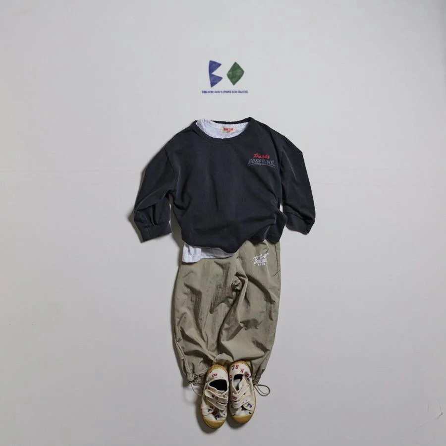 90-160 BN 水洗染色好友T 3色